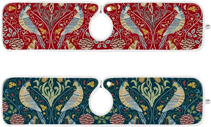 Sink Mat for Faucet Sink Splash Guard Faucet Handle Drip Catcher for Kitchen - Image 2