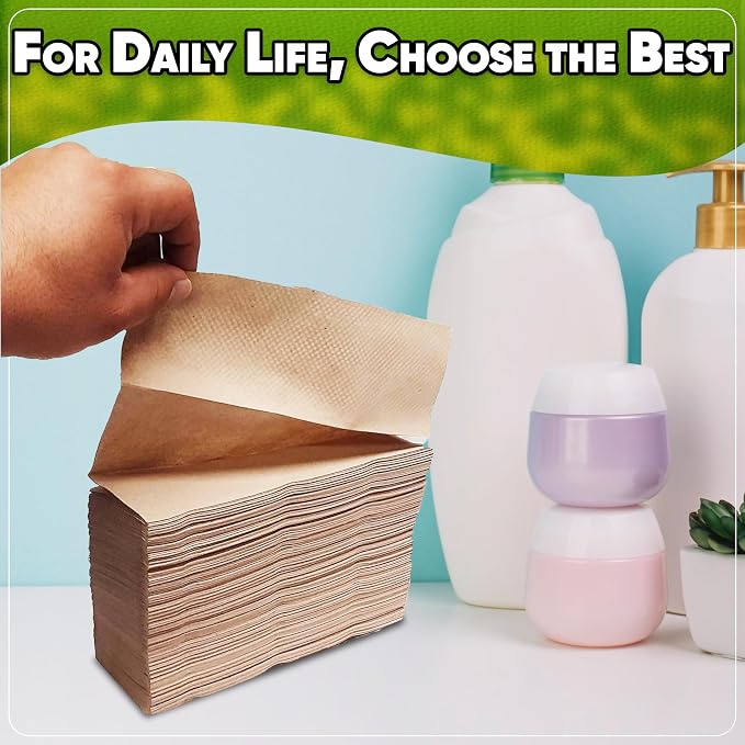 Perfect Stix Kraft MultiFold Paper Towels- Case of 2 - Image 3