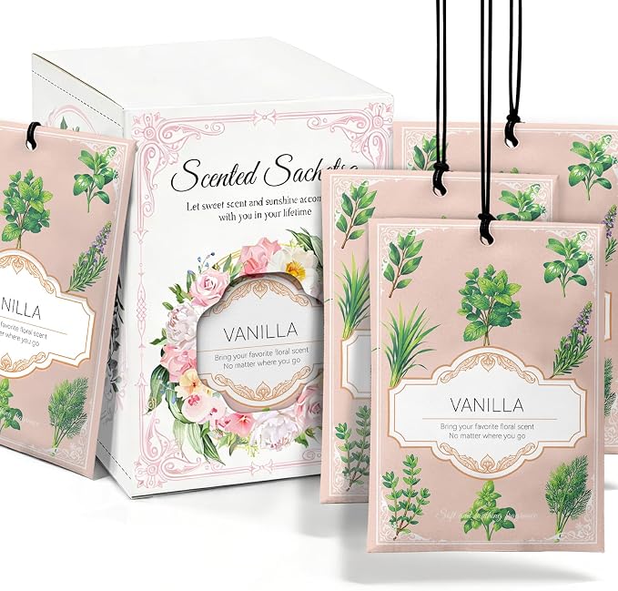 Vanilla Sachets for Drawers and Closets by Unknown