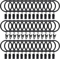 Lansian 44 Pack Curtain Rings by Lansian
