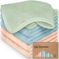 6-Pack Baby Washcloths, Soft Absorbent Washcloths by KeaBabies