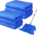 6 Pack Microfiber Cleaning Cloths Extra Large 30" x 20", XL Rags Washable by Unknown
