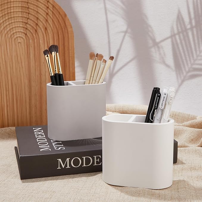 Quick Drying Toothbrush Holder for Bathrooms, Diatomite Countertop Organizer - Image 9