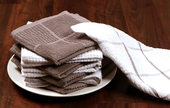 AMOUR INFINI Dish Cloths for Washing Dishes Set of 8 - Image 6