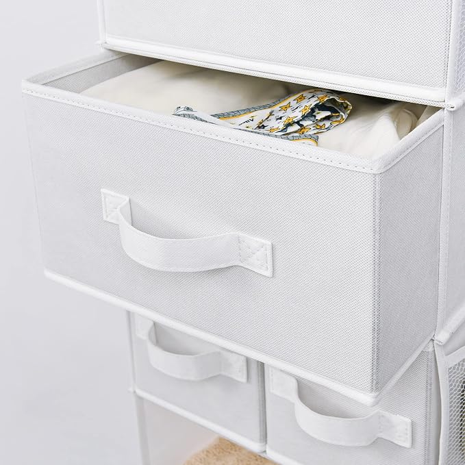 GRANNY SAYS Hanging Closet Organizer, 5 Drawers, 6 Shelves, 4 Pockets | Hanging - Image 8
