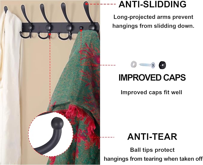 Coat Rack Wall Mounted - Image 2