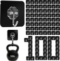 DDMY 100 Pack Adhesive Wall Hooks 50LB Heavy Duty Black Sticky Hook | Newly by DDMY
