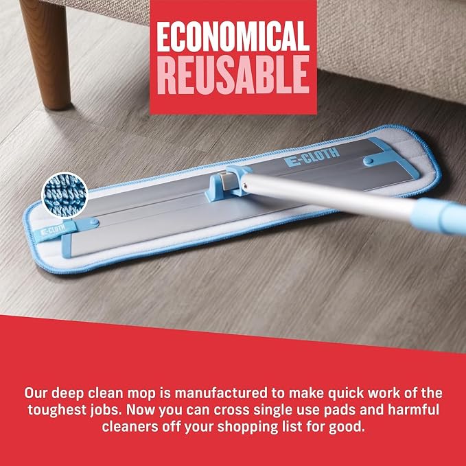 E-Cloth Deep Clean Mop for Home Cleaning, No Refills or Spray Needed | Reusable - Image 7