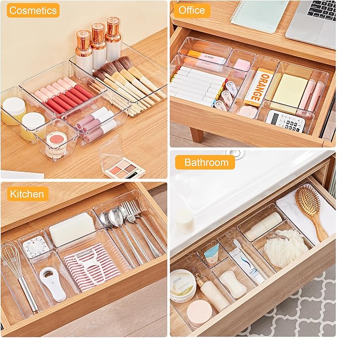SMARTAKE 13-Piece Drawer Organizers - Image 6