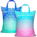 2 Pcs Large Travel Laundry Bags by Nidoul