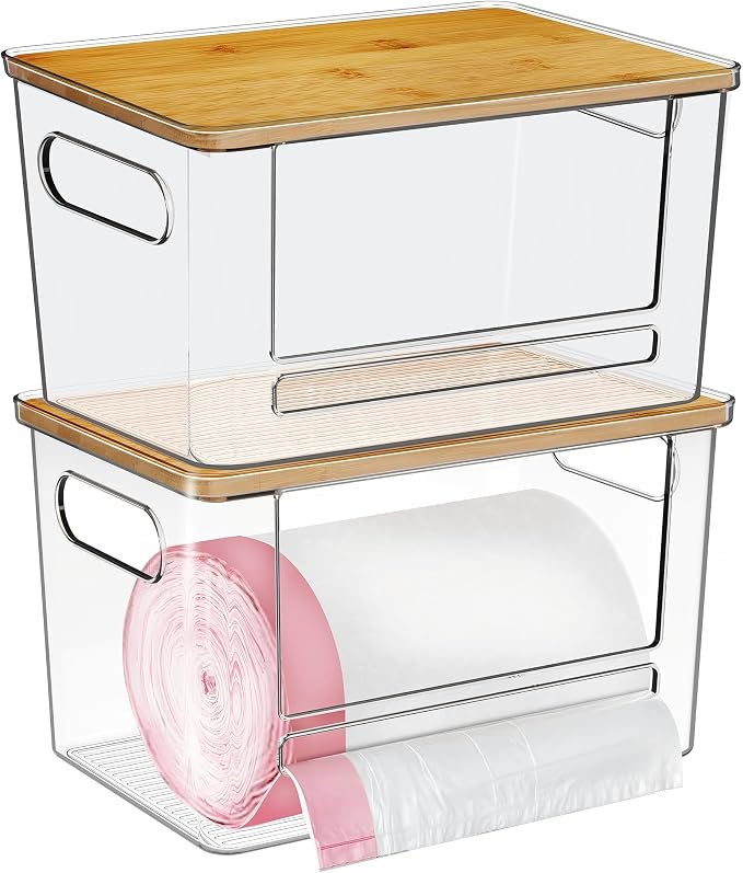 Trash Bag Dispenser 2 Pack by Ginnerella