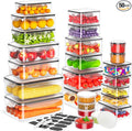 50 PCS Food Storage Containers by JSCARES