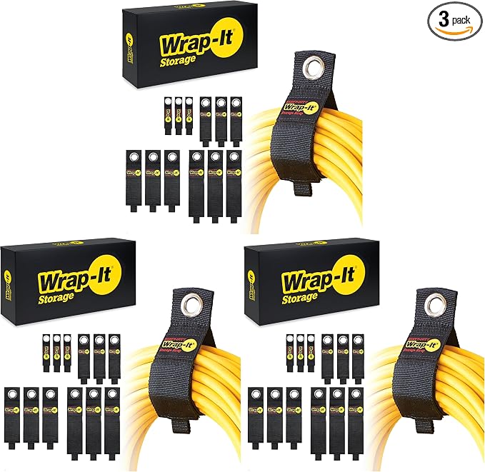 Heavy-Duty Wrap-It Storage Straps by Wrap-ItStorage