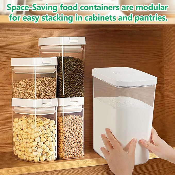 6 Qt Flour Sugar Storage Containers - Image 5