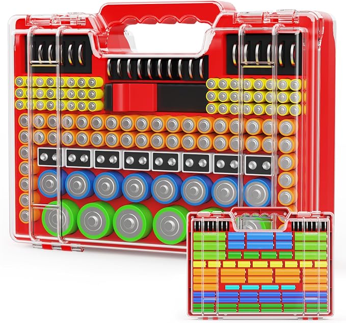 Molutsody Battery Organizer Box by Molutsody