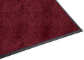 Guardian Platinum Series Indoor Wiper Floor Mat, Rubber with Nylon Carpet, 3'x15', Burgundy