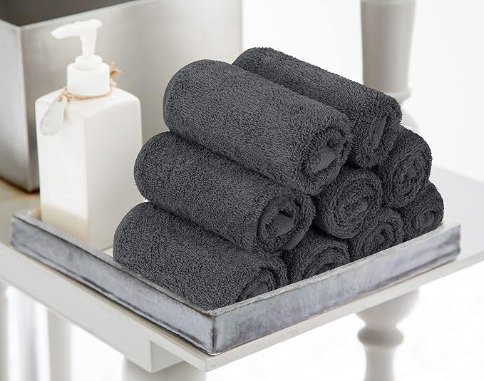 Utopia Towels 60 Pack Washcloths, 12x12 in, 100% Cotton, Fast Drying, Soft Feel - Image 8