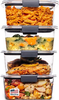 Rubbermaid Brilliance BPA Free Airtight Food Storage Containers by Unknown