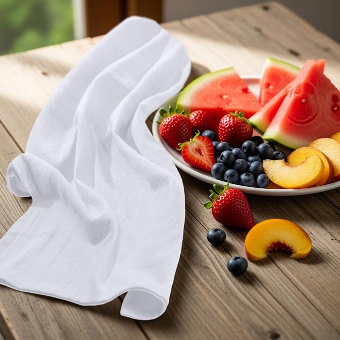 Utopia Kitchen White Flour Sack Towels 100% Cotton | Tea Towels - Image 7