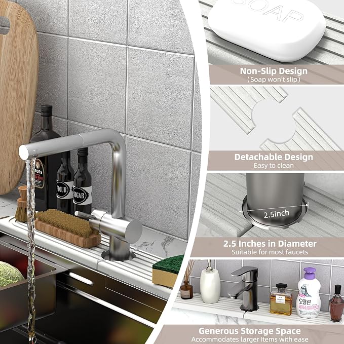 Faucet Mat for Kitchen Sink - Image 4