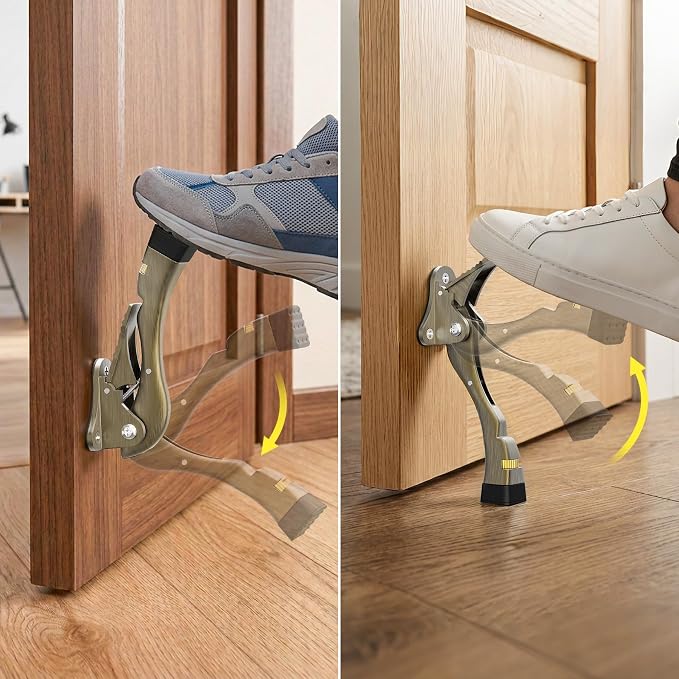 Door Stoppers, 4 Inch Kickdown Door Stop - Image 2