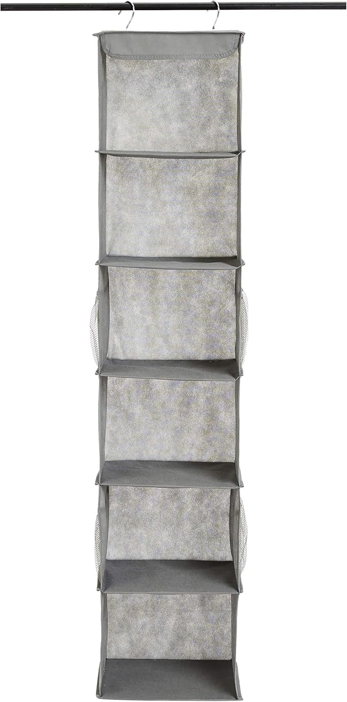 Amazon Basics 6-Tier Hanging Closet Shelf Organizer - Image 3