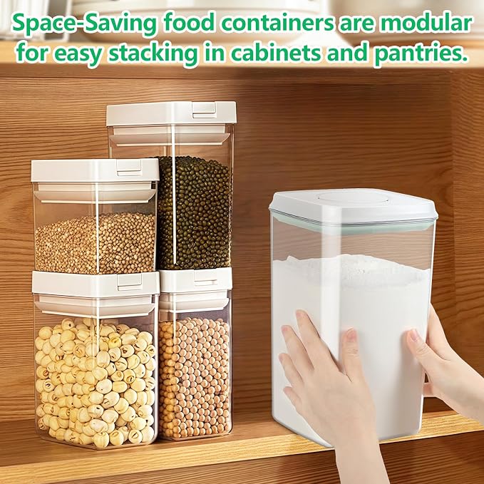4.2 Qt Airtight Flour Rice Storage Container - Image 6