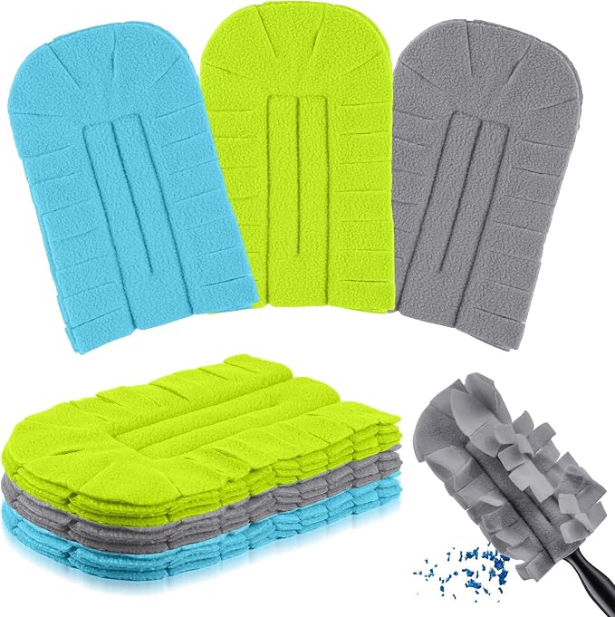 Zubebe 3 Pcs Reusable Duster Refills Fleece by Zubebe