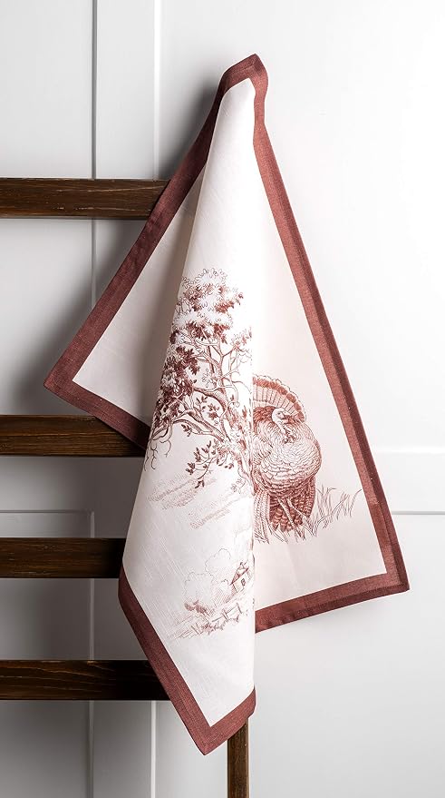 Maison d' Hermine Kitchen Towels Set of 3 Reusable 100% Cotton 27.50" x 20" - Image 8