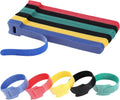 MVYC 120PCS 6 Inch Cable Ties Reusable Multi-Purpose Wire Ties Cord Organizer by SyncYourLifeWithMVYC