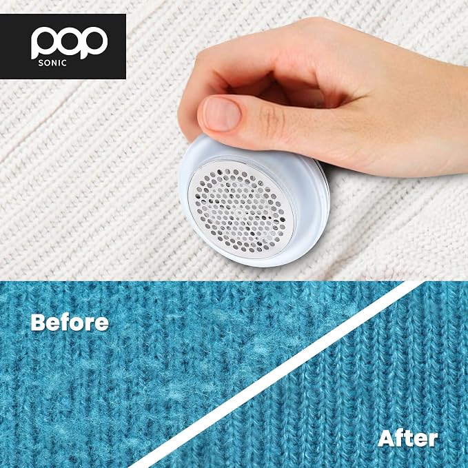 Fabric Shaver, Lint Remover Electric – Rechargeable, 6 Blade System, Fabric - Image 5