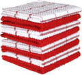 AMOUR INFINI Cotton Kitchen Dish Cloths Set of 8 – Highly Absorbent, Super Soft by AmourInfini