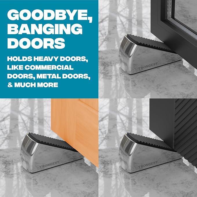 2-Pack XL Heavy Duty Door Stoppers - Image 3