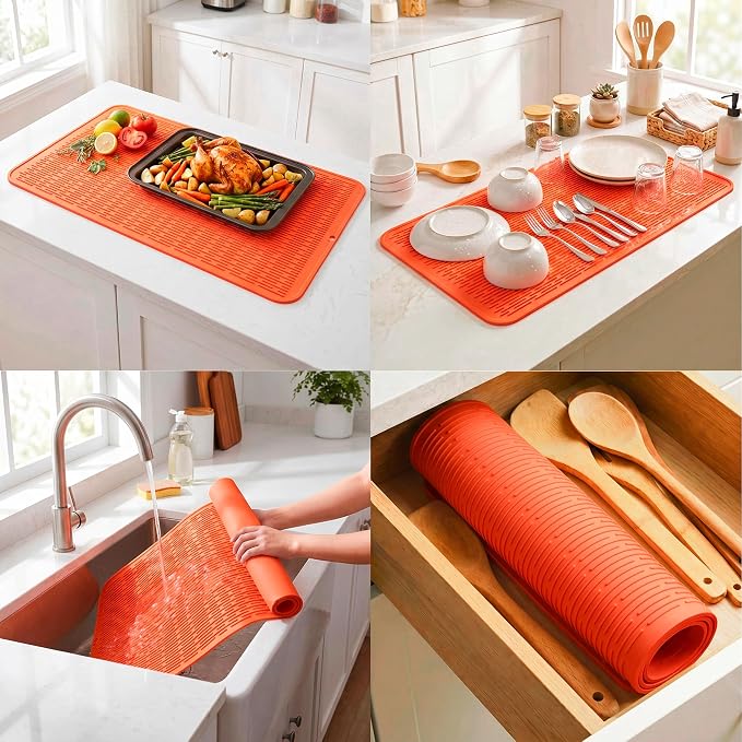 MicoYang Silicone Dish Drying Mat - Image 4
