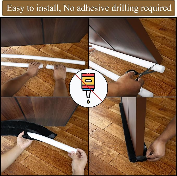 Under Door Draft Stopper 32 inch Draft Blocker - Image 7