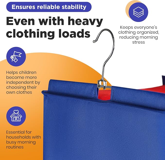 Handy Laundry Hanging Clothes Organizer - Image 5