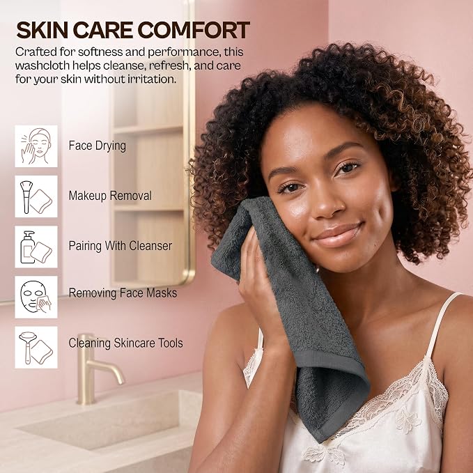 Utopia Towels 12 Pack 100% Cotton Washcloths Set, Soft Feel Fingertip Towels - Image 8