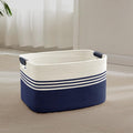 45L Small Woven Laundry Basket Hamper by SunNewt