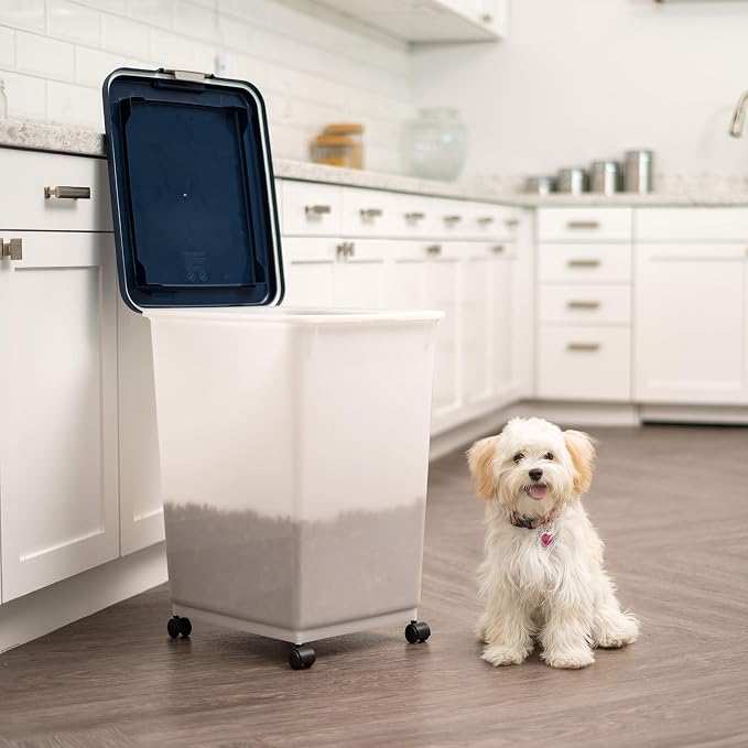 IRIS USA Dog Food Storage Container, Made in USA | Wheels - Image 8
