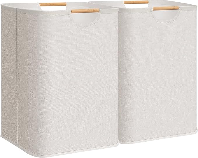 STORAGE MANIAC 2-Pack Large Laundry Hamper, 100L Collapsible Laundry Basket by STORAGEMANIAC
