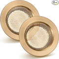 Retisee 2 Pcs Kitchen Sink Drain Strainer 4.4 Inch, Champagne Bronze by Retisee