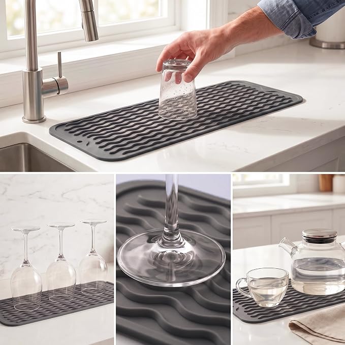 MicoYang Silicone Dish Drying Mat - Image 4
