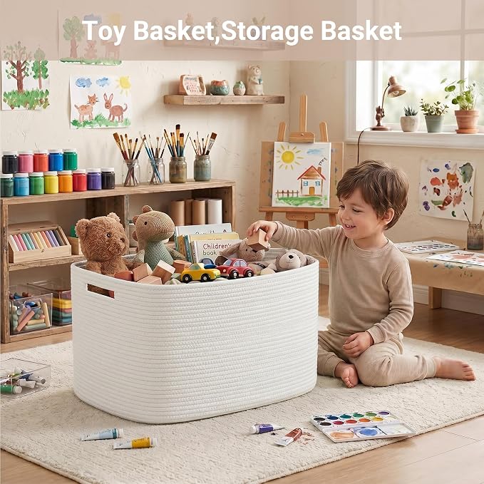Large Laundry Basket/Hamper - Image 4