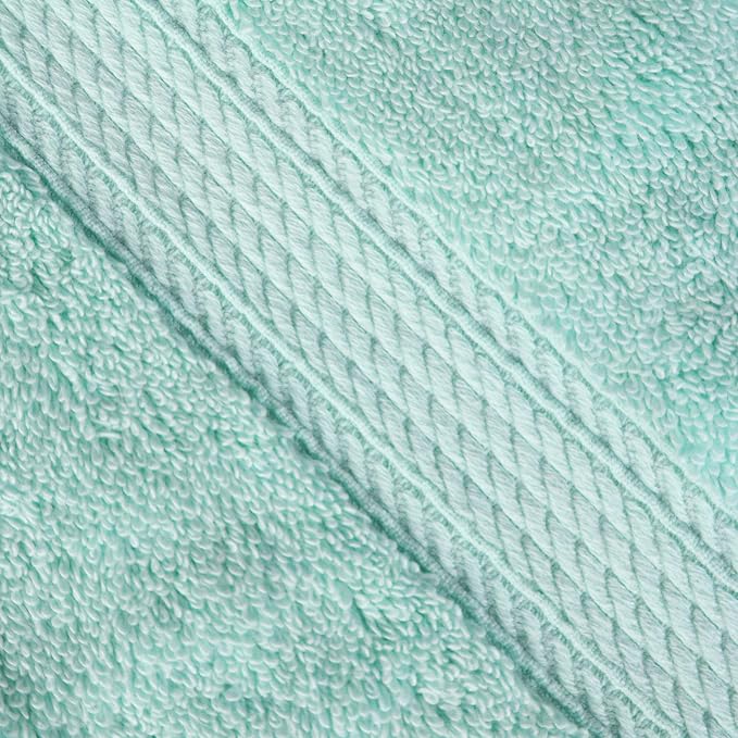 SUPERIOR Egyptian Cotton Ultra Plush & Absorbent, 3 Piece Set, Sea Foam | Quick - Image 3