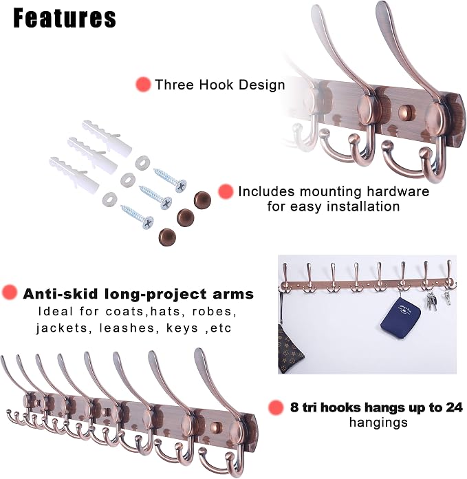Coat Rack Wall Mount - Image 7