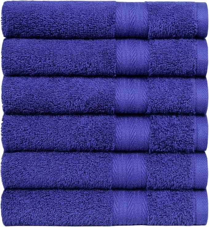 Amazon Basics 100% Cotton Fade-Resistant Hand Towels - Image 2