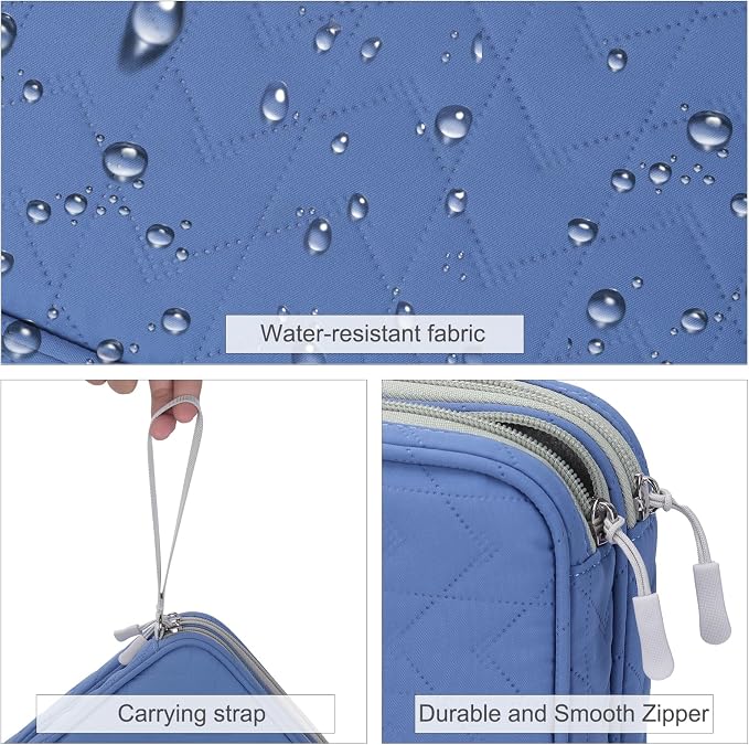 FYY Electronic Organizer, Travel Tech Pouch Bag, Extra Large, Waterproof - Image 4