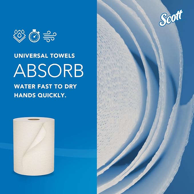 Scott Professional Hard Roll Paper Towels, 6 Rolls x 800' - Image 5