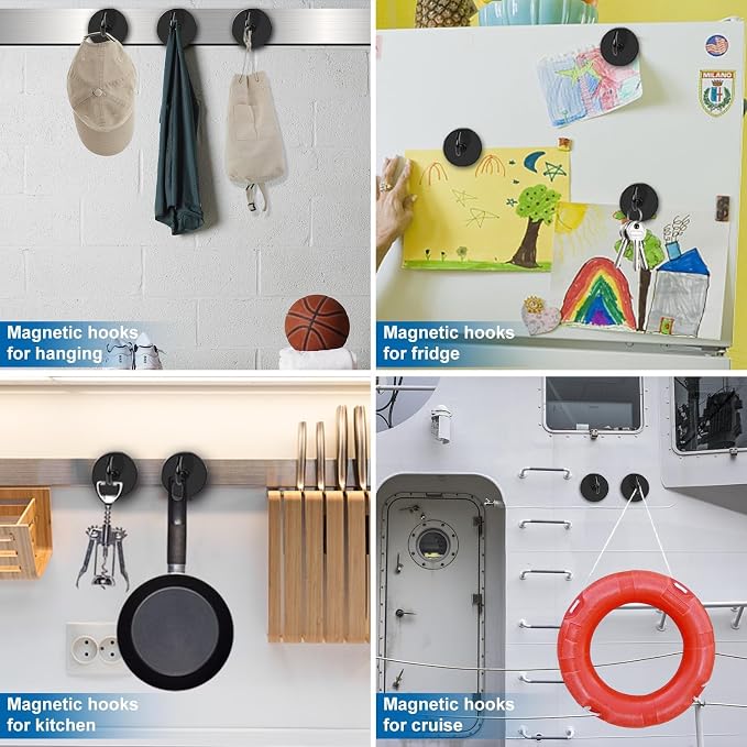 LOVIMAG Magnetic Hooks for Cruise Essentials 2026 Cabins Door 25 P - Image 6