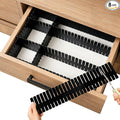 Adjustable Drawer Dividers, Cut-to-Fit DIY Organizers, 8 Pack | by Bofoho